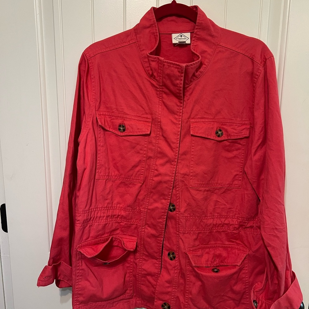 Vibrant Red Jacket - Picture 2 of 2